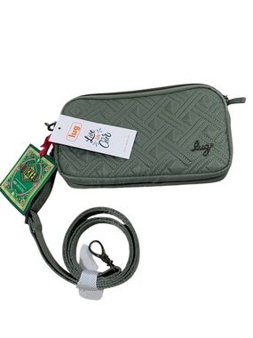 LUG Coupe XL Crossbody Bag Sage NWT Daisy Floral Interior HerUniverse